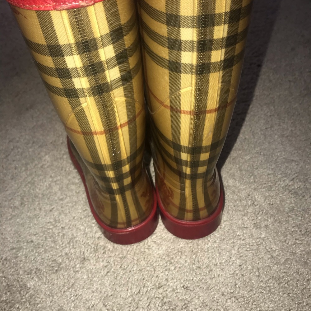 VINTAGE Burberry rain boots - Picture 3 of 5